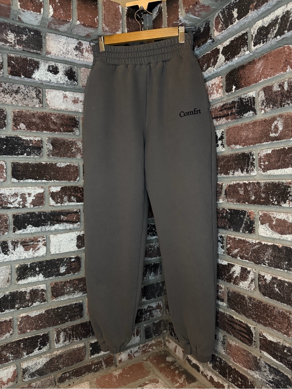 Comfrt Cloud Sweatpants Wolf Gray Elastic Waist Sweatpant Joggers